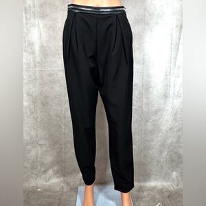 Stylestalker Black Dress Pants with Elastic Waistband